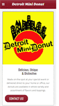 Mobile Screenshot of detroitminidonut.com